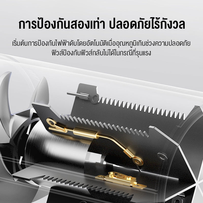 Xiaomi Compact Hair Dryer H101 ไดร์เป่าผมไฟฟ้า ไดร์เป่าผมไอออน แบบพกพา ไอออนลบ 5 ล้าน ลดชี้ฟูผมเรียบลื่น