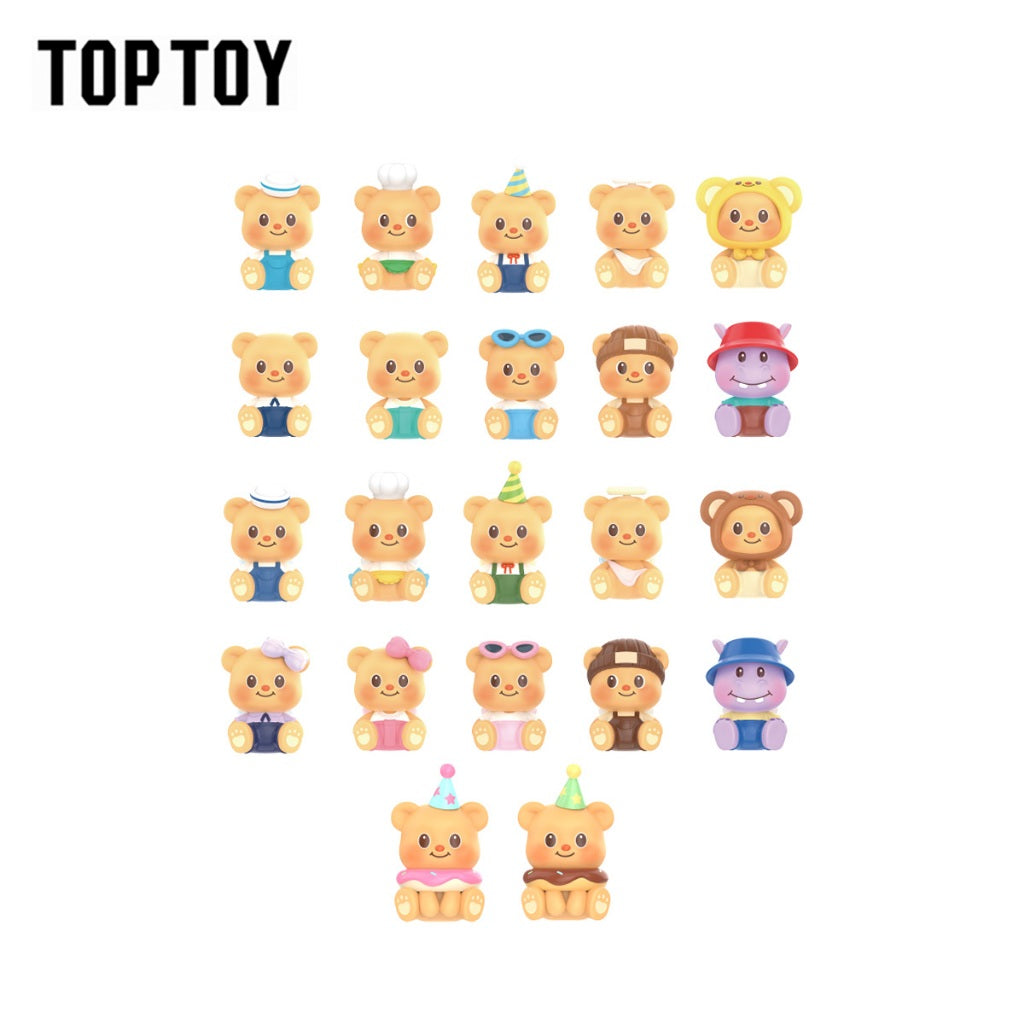 TOPTOY x Butterbear Magic Sitting Series Mini Figures Surprise Bag ของเล่นฟิกเกอร์ ของขวัญวันเกิด
