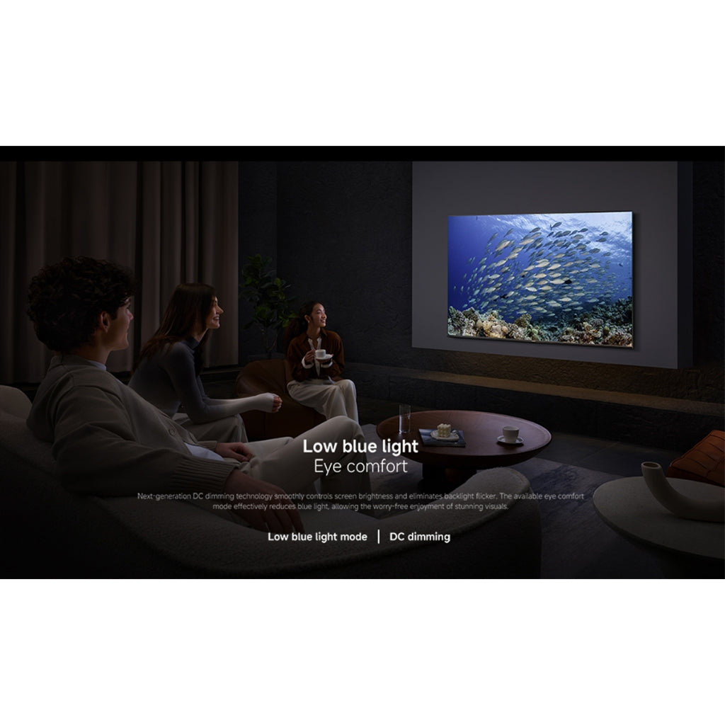 Xiaomi Mi TV A Pro 55 / 65 inch 2026 4K HD สมาร์ททีวี จอแสดงผล QLED 4K สว่างสดใส อัตราการรีเฟรช 120Hz Google TV