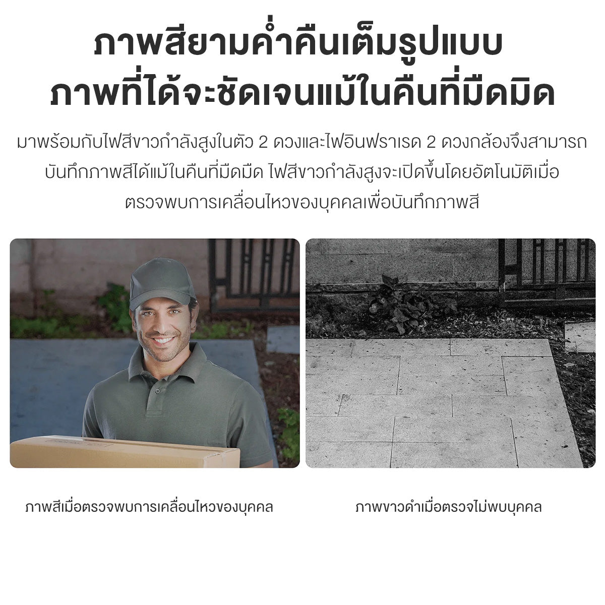 Xiaomi Outdoor Camera AW300/AW200/CW300 กล้องวงจรปิด กันน้ำกันฝุ่น ภาพสีเต็มในกลางคืน เชื่อมต่ออินเทอร์เน็ตไร้สาย