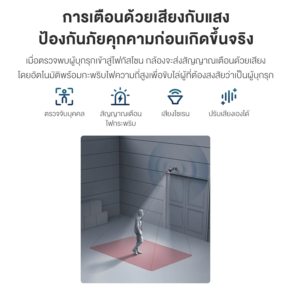 Xiaomi Outdoor Camera AW300/AW200/CW300 กล้องวงจรปิด กันน้ำกันฝุ่น ภาพสีเต็มในกลางคืน เชื่อมต่ออินเทอร์เน็ตไร้สาย