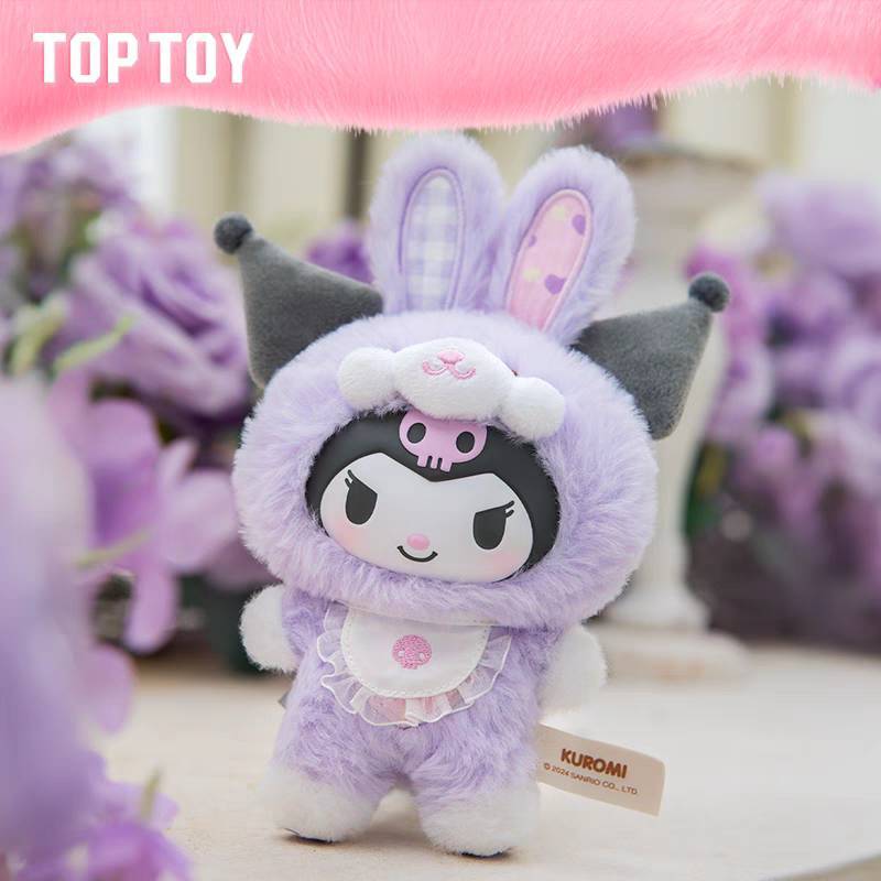 [6 Blind Boxes] TOPTOY x Sanrio characters Easter Elf Bunny Baby Series Blind Box ของเล่น ของขวัญ