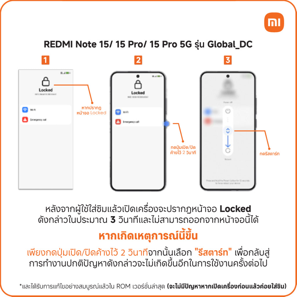 Xiaomi Redmi Note 15 Pro 5G ชิป MTK Dimensity 7400 Ultra กล้องระดับโปร'ความคมชัดสูง 200MP แบตเตอรี่ 6580mAh