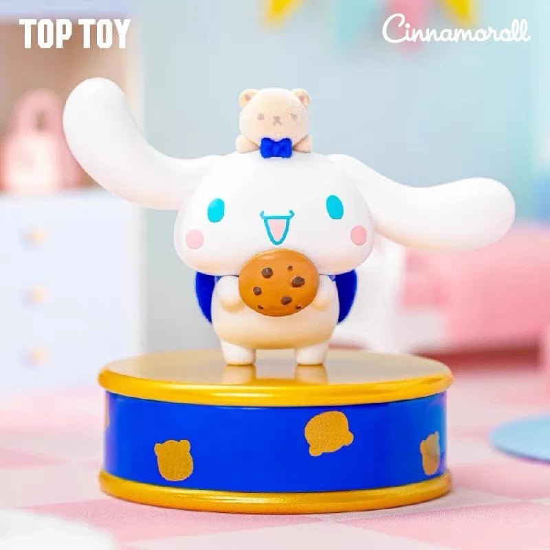 [8 Blind Boxes] TOPTOY x Cinnamoroll Sweet Gift Series Blind Box Figure Toy ของเล่นฟิกเกอร์ ของขวัญ